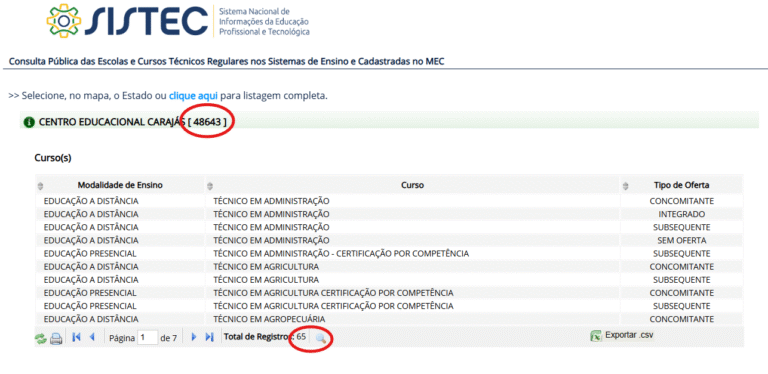 Técnico por Competência - MEC/SISTEC - Apenas R$797,00